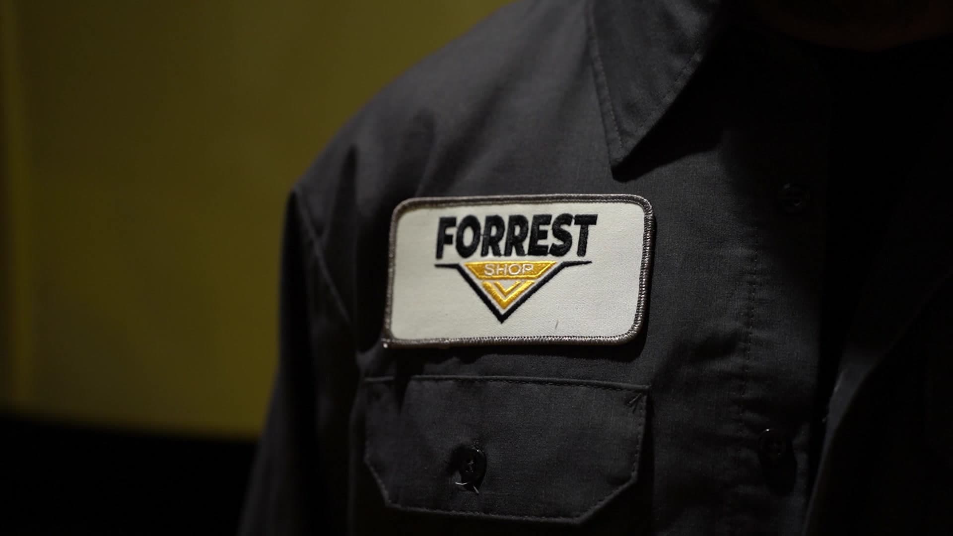 Forrest Shop uniform patch